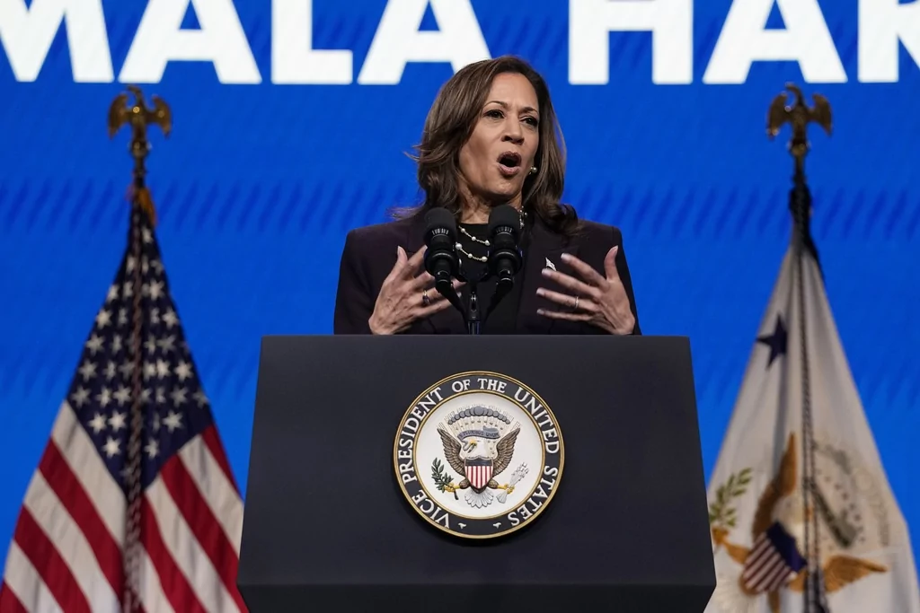 Kamala Harris touts student loan forgiveness in teachers union speech  at george magazine