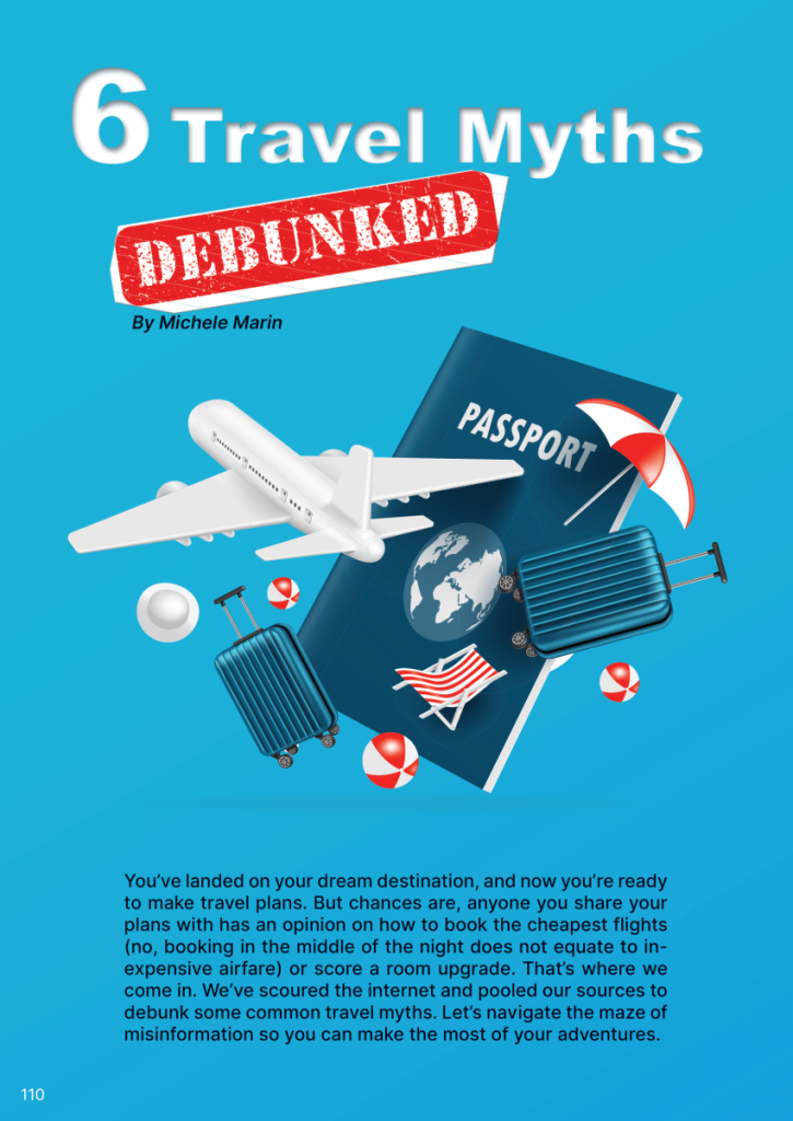 6 Travel Myths Debunked