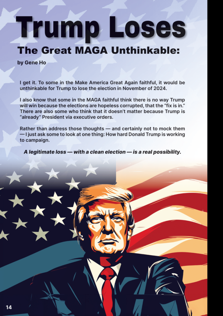 TRUMP LOSES? – The Great MAGA Unthinkable