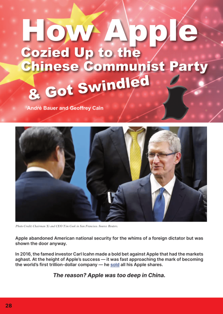 How Apple Cozied Up to the CCP & Got Swindled