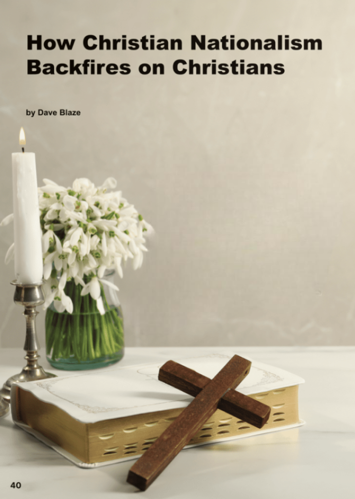 How Christian Nationalism BACKFIRES on Christians  at george magazine