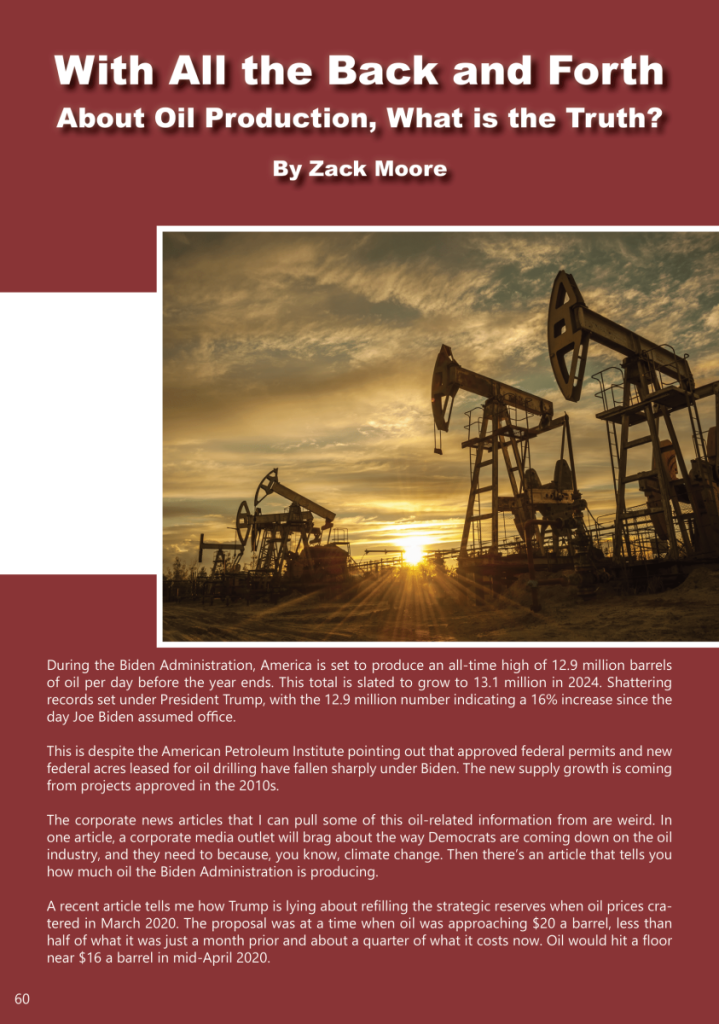 With All the Back and Forth About Oil Production, What is the Truth?