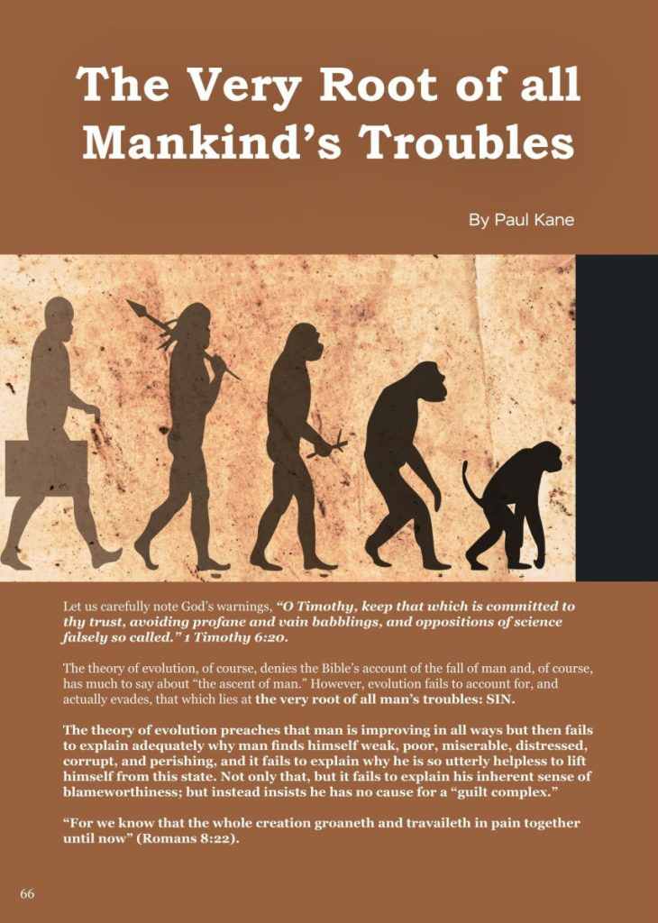 The Very Root of all Mankind’s Troubles