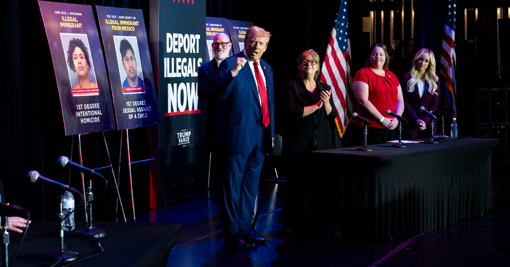 Trump’s Answer to Harris’s Border Trip: Calling Her ‘Mentally Disabled’  at george magazine