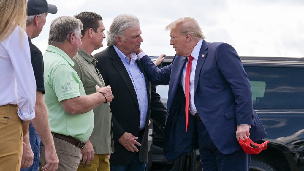 Rev. Franklin Graham and Samaritan’s Purse help those suffering from Hurricane Helene