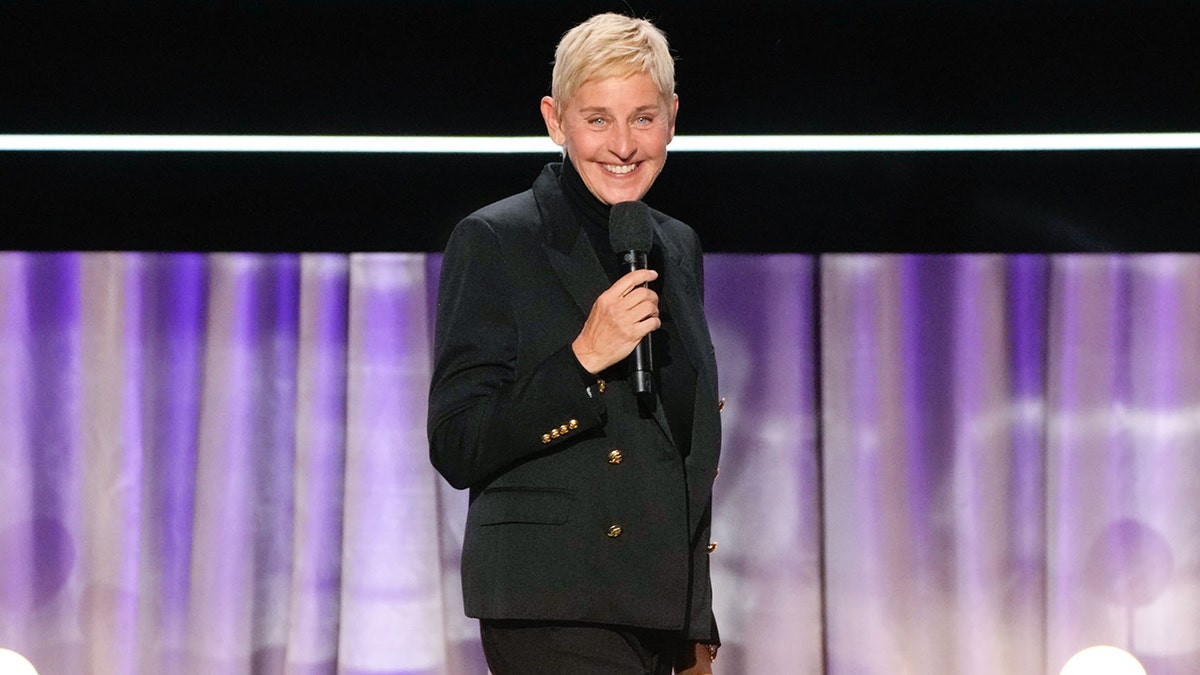 Ellen DeGeneres shares edgy joke that could have kept her from being 'kicked out of showbusiness'  at george magazine