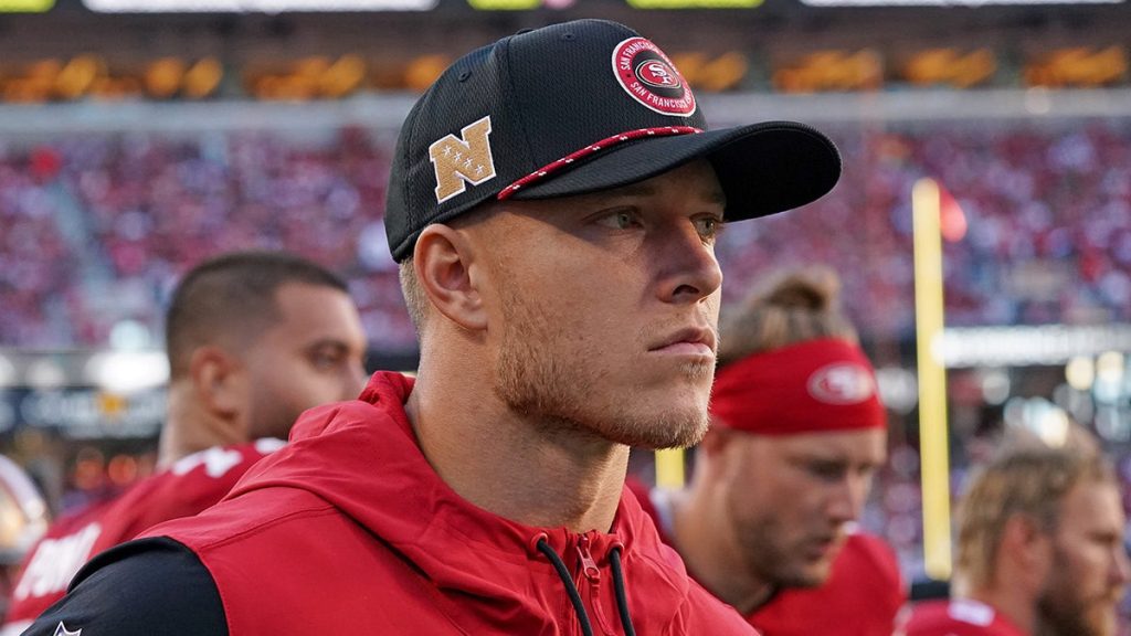 49ers’ Christian McCaffrey dealing with Achilles tendinitis in both legs as injury news gets worse