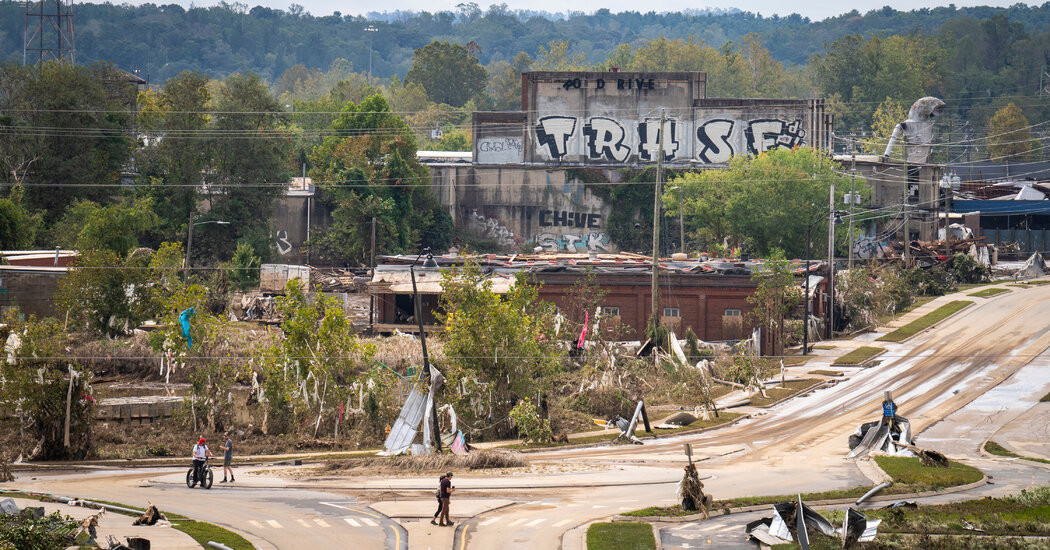 Arts District, Decades in the Making, in Ruins After Helene  at george magazine