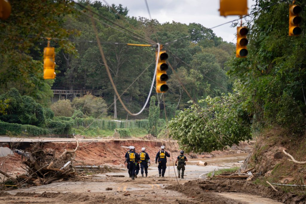 Rescuers Push Through Helene Debris to Find People and Restore Power