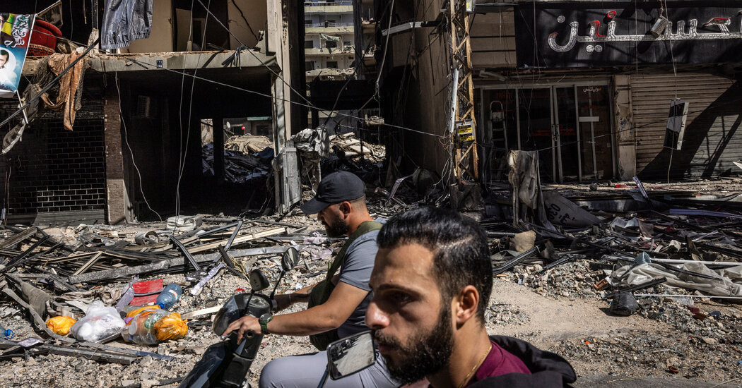 Israel’s Strikes in Beirut Brings the Once-Bustling Suburbs to a Standstill  at george magazine