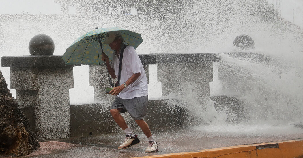 2 Killed as Typhoon Krathon Drenches Taiwan Before Landfall  at george magazine