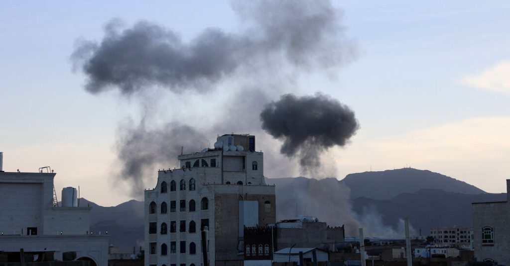 US Conducts Strikes Against Houthis in Yemen