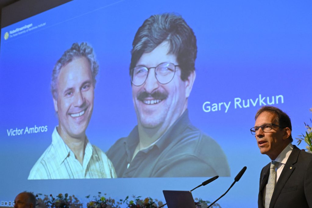 Nobel Prize in Physiology or Medicine Is Awarded to Victor Ambros and Gary Ruvkun