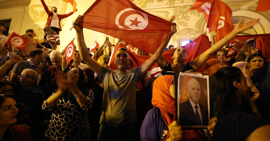 Tunisia’s President Cruises to Landslide Re-Election Victory  at george magazine