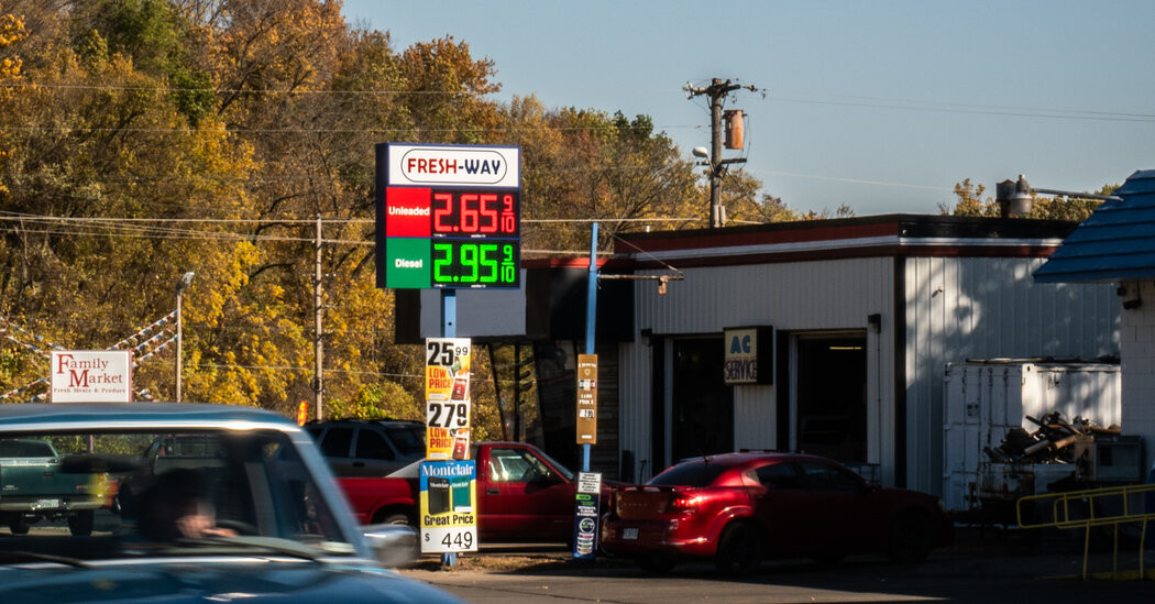 Despite Global Crises, Gas Prices Slide as U.S. Election Nears  at george magazine