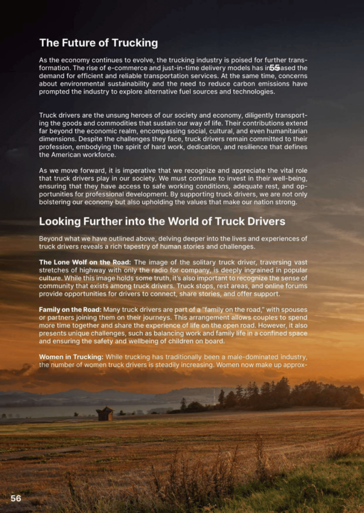 Truck Drivers: A Vital Pillar of our Society  at george magazine