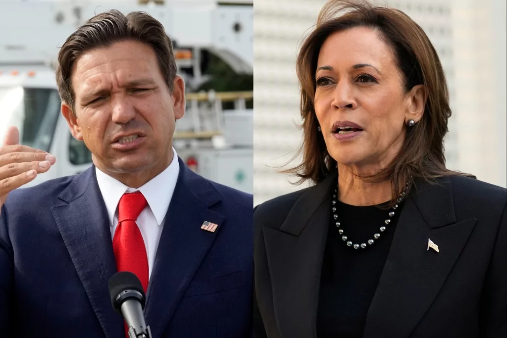 DeSantis tells Harris to ‘look in the mirror’ after ‘selfish’ jab as Milton approaches