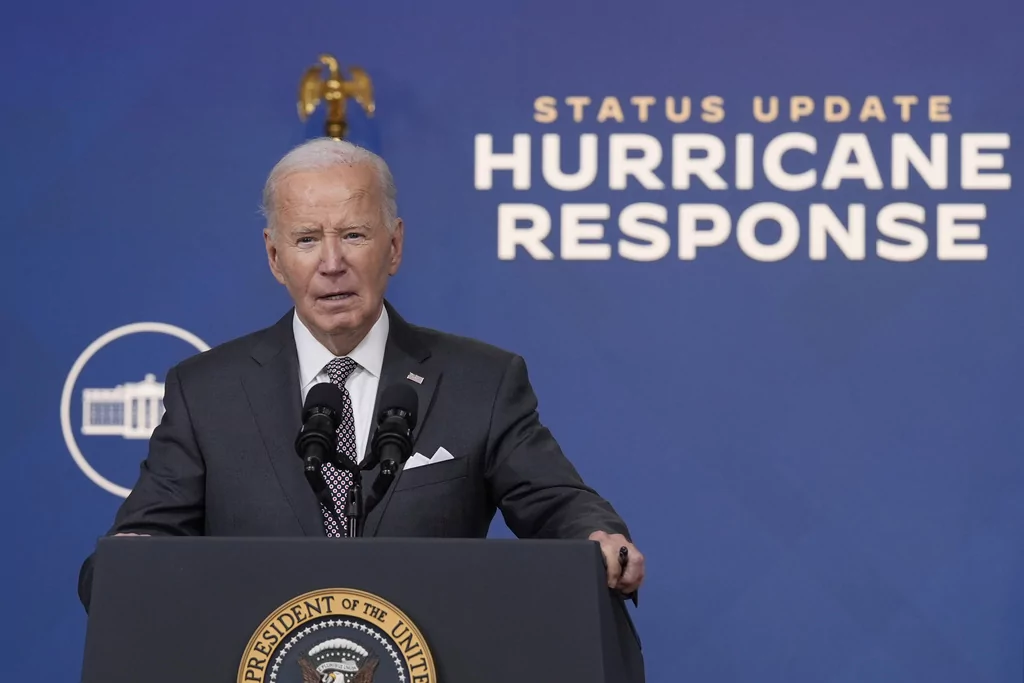 WATCH LIVE: Biden addresses federal response to Hurricanes Helene and Milton  at george magazine