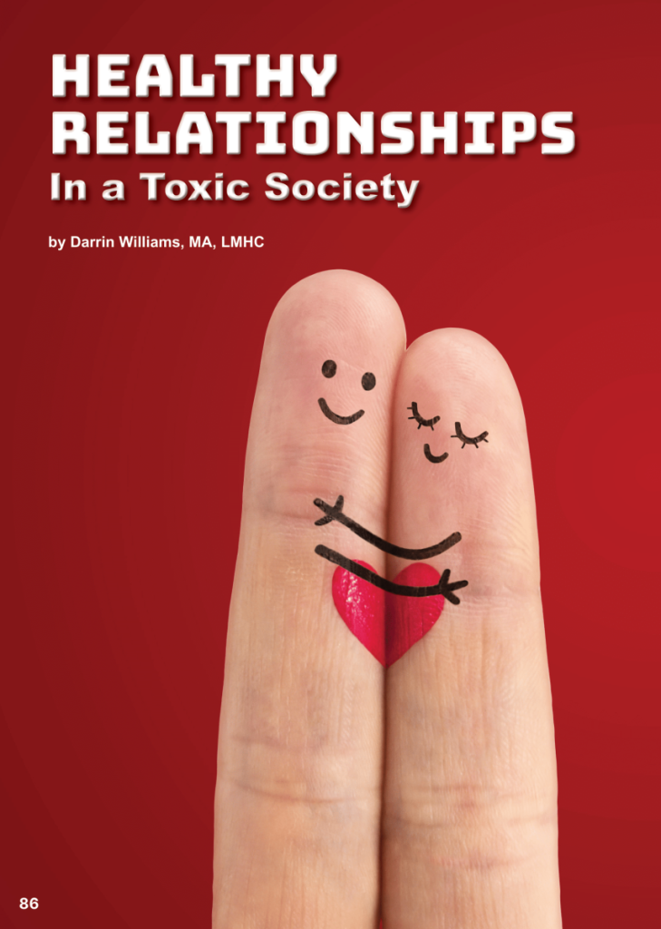 Healthy Relationships in a Toxic Society  at george magazine