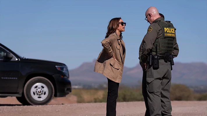 Is past prologue? Harris’s histrionic history on border security  at george magazine