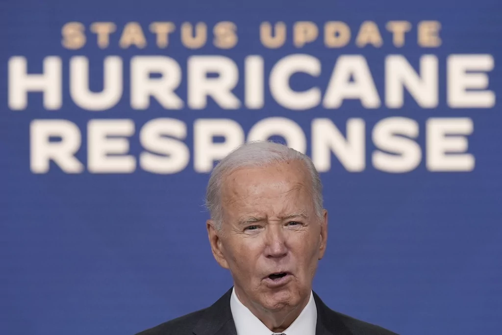 Testy Biden tells Trump to ‘get a life, man’ for hurricane misinformation