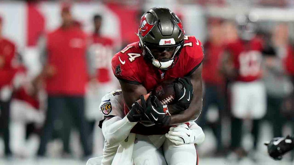 Bucs star Chris Godwin suffers gruesome ankle injury broadcast won’t show in loss to Ravens