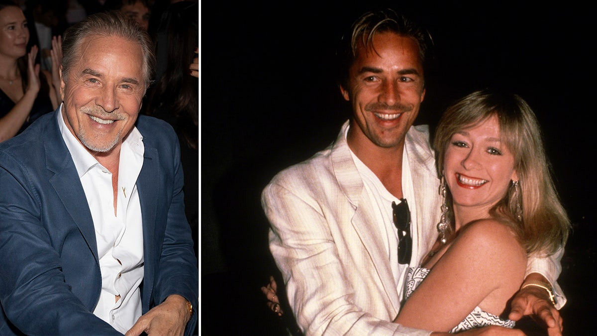 Don Johnson met ex Patti D'Arbanville while she was 'stark naked'  at george magazine