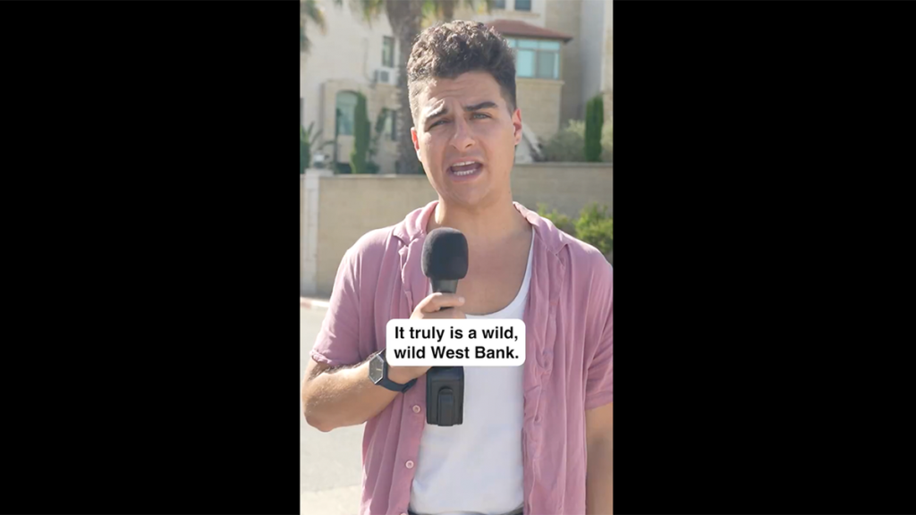 Watch: Pro-Israel influencer recovers West Bank interview with Palestinian woman he was threatened to delete