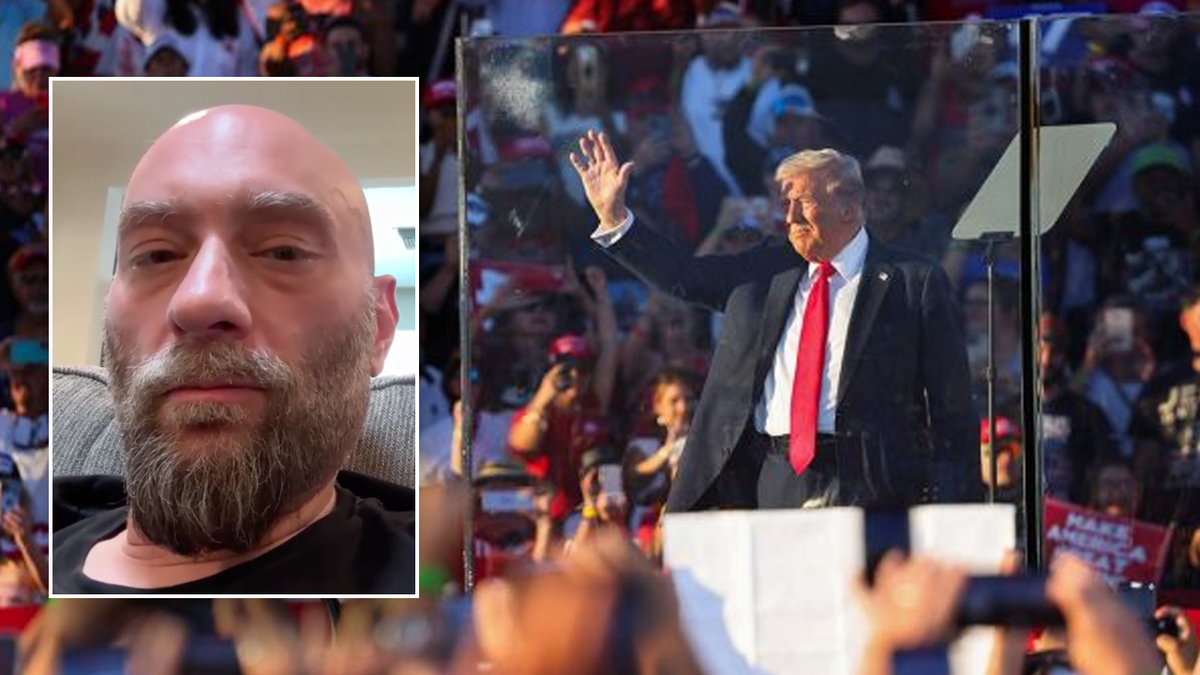 Man arrested outside Trump Coachella rally sues California sheriff over claims he was potential assassin  at george magazine