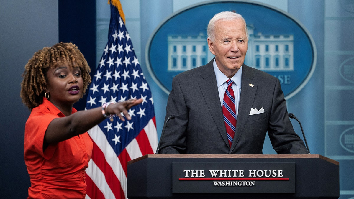 Biden makes surprise appearance at White House briefing, says he may ask for more Helene response money  at george magazine