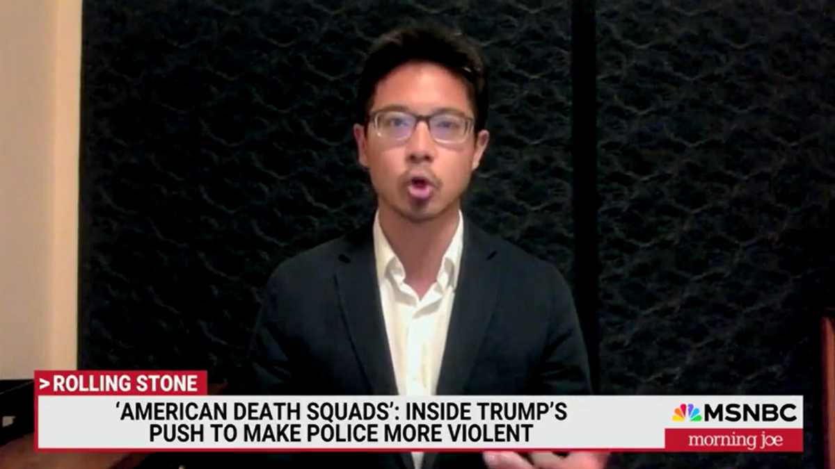 Trump wants 'death squads' in US 'piling up' criminals in streets, Rolling Stone reporter says  at george magazine