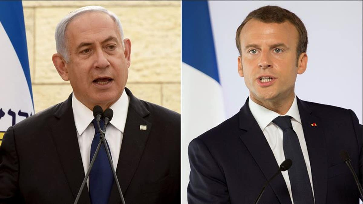 Netanyahu calls Macron, other Western leaders who support arms embargo against Israel a ‘disgrace’  at george magazine