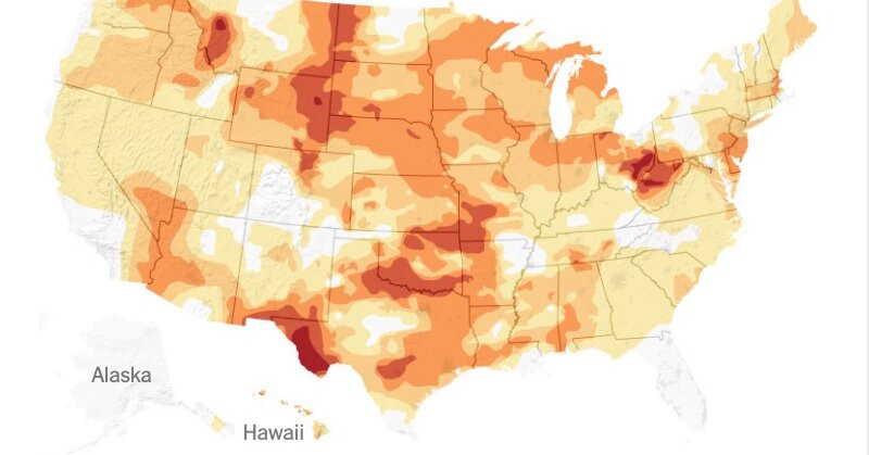 A Record Number of States Are Experiencing Drought  at george magazine