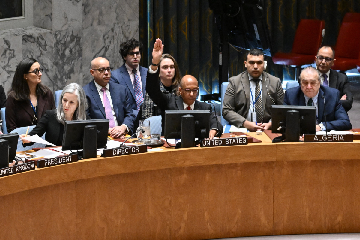 U.S. Casts Sole Vote Against Gaza Cease-Fire Resolution  at george magazine