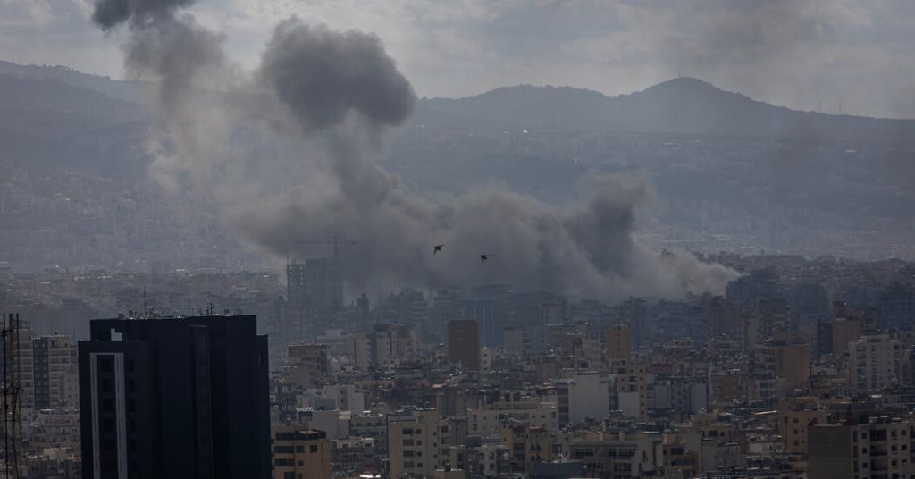 Israel Strikes Near Beirut as U.S. Envoy Pushes Ahead on Cease-Fire Talks