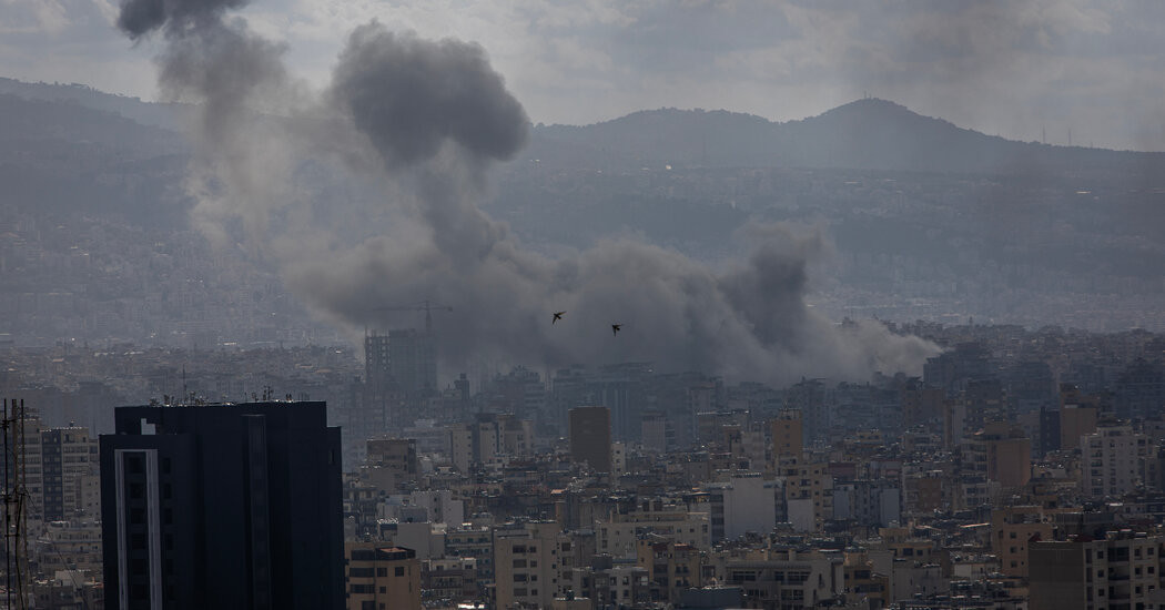 Israel Strikes Near Beirut as U.S. Envoy Pushes Ahead on Cease-Fire Talks  at george magazine