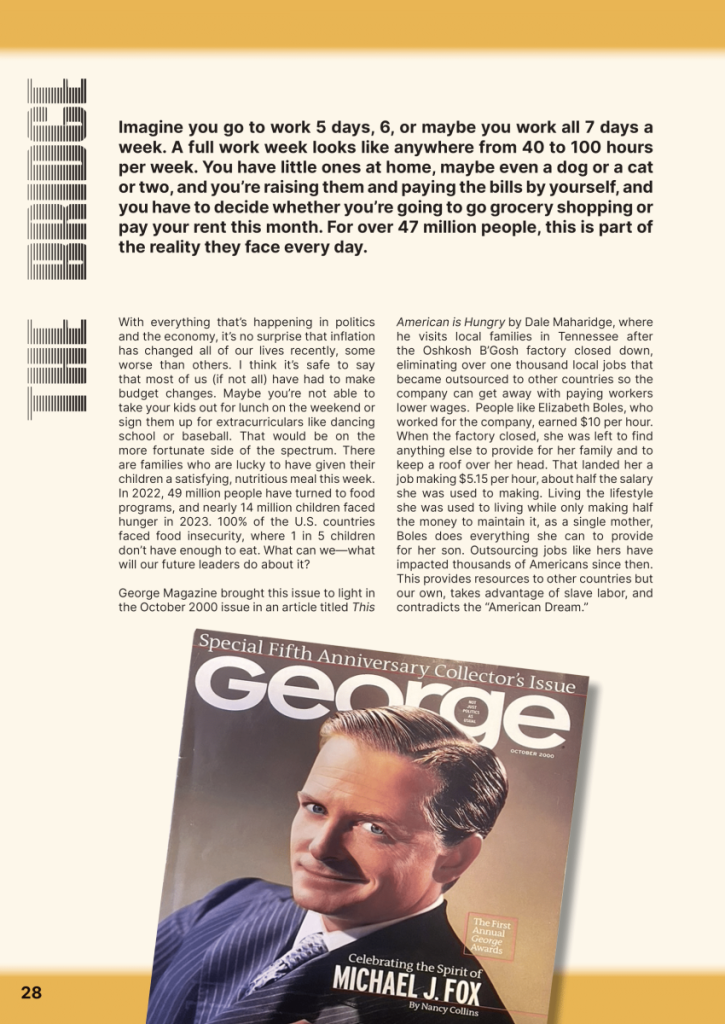 The Bridge: George Past and Present - Bites of Reality  at george magazine