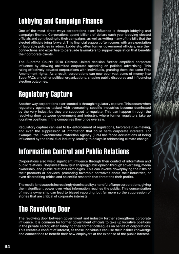 The REAL Deep State: How Corporations Control Government  at george magazine