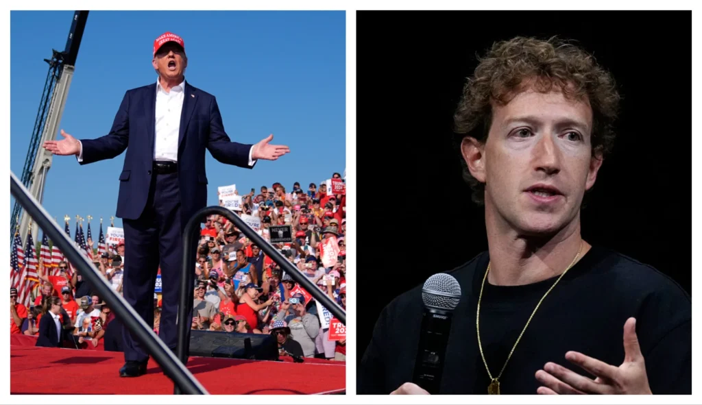 Mark Zuckerberg meets with Trump at Mar-a-Lago