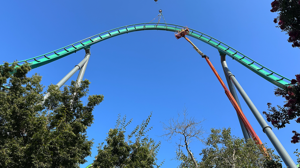 Virginia amusement park to open ‘world’s tallest and longest launched wing’ roller coaster