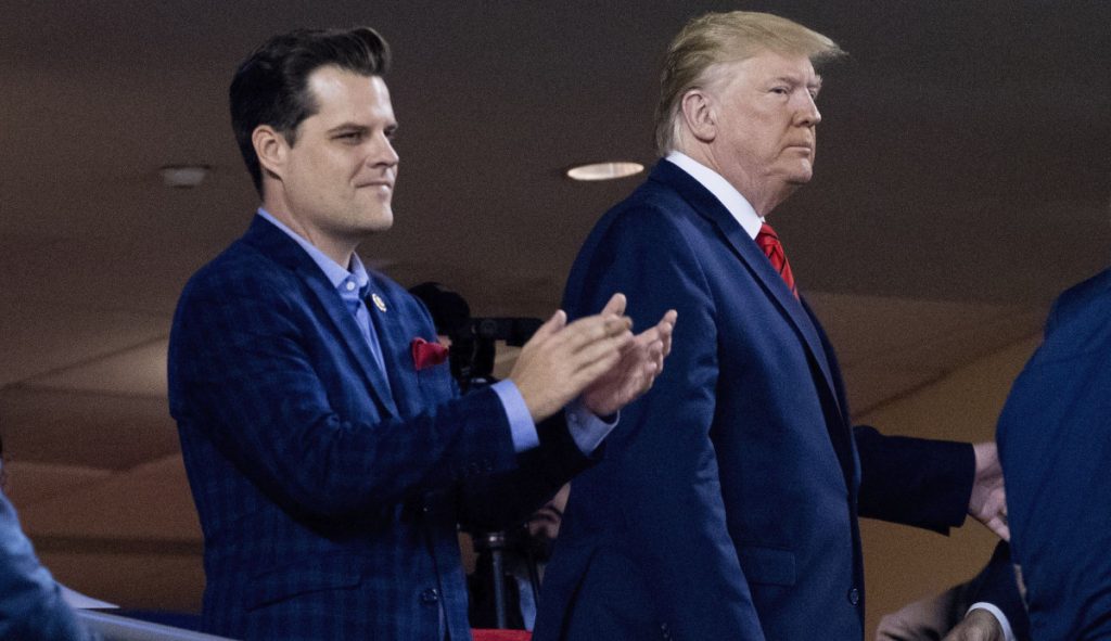 Trump making personal phone calls to vouch for Gaetz nomination: Reports