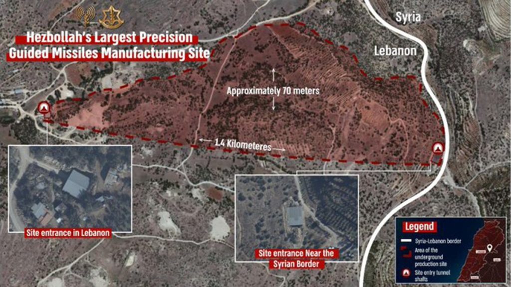 Israel destroys Hezbollah’s ‘largest precision-guided missiles manufacturing site’ as group vows to ‘fight’