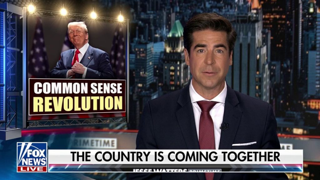 JESSE WATTERS: This is the greatest comeback in American political history