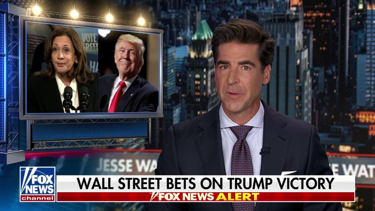 JESSE WATTERS: Trump is confident  at george magazine