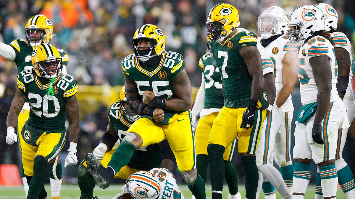 Packers take advantage of frigid home-field elements in win against Dolphins  at george magazine