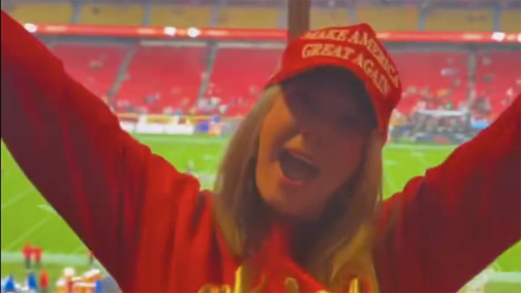 Patrick Mahomes’ mother, Randi, endorses Trump at Chiefs game: ‘Let’s do it!’