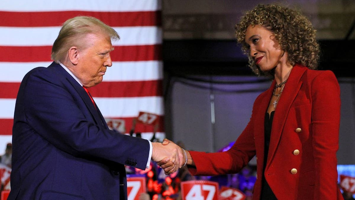 Former ESPN personality Sage Steele denies Trump press secretary rumors  at george magazine