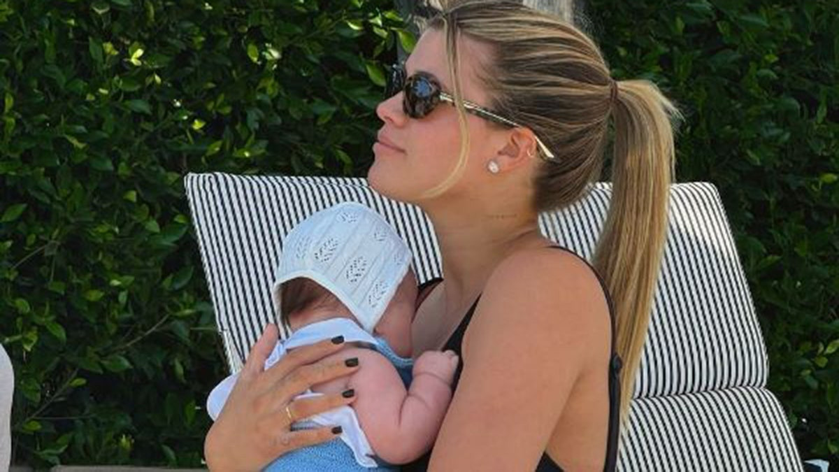 Sofia Richie says 5-month-old baby has real phone  at george magazine