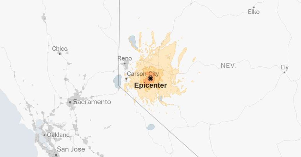 Moderate Earthquake Rattles Reno and Lake Tahoe