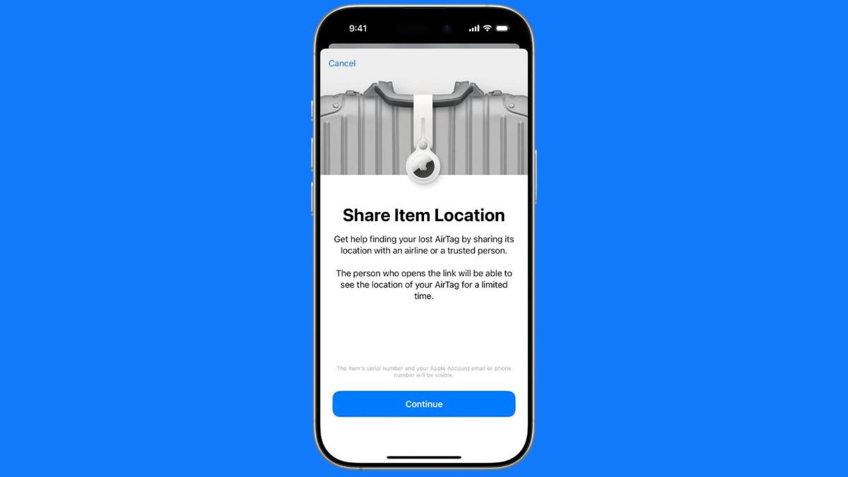 How iOS 18.2 now lets you share your AirTag's location with anyone  at george magazine